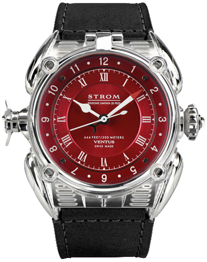 Strom Agonium Ventus I GMT Rosso Corsa