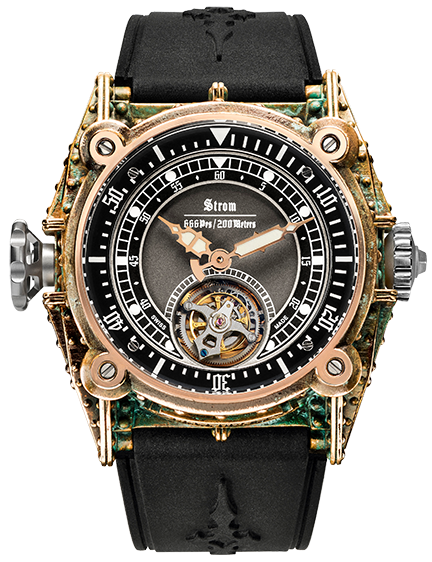Strom Agonium Nethuns II Aes Tourbillon Bronze