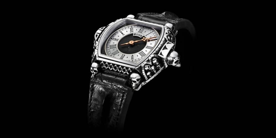 Agonium Memento Mori Argentum Black Guilloche
