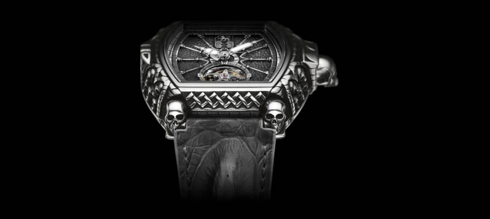 Agonium Memento Mori Argentum Anniversary Tourbillon