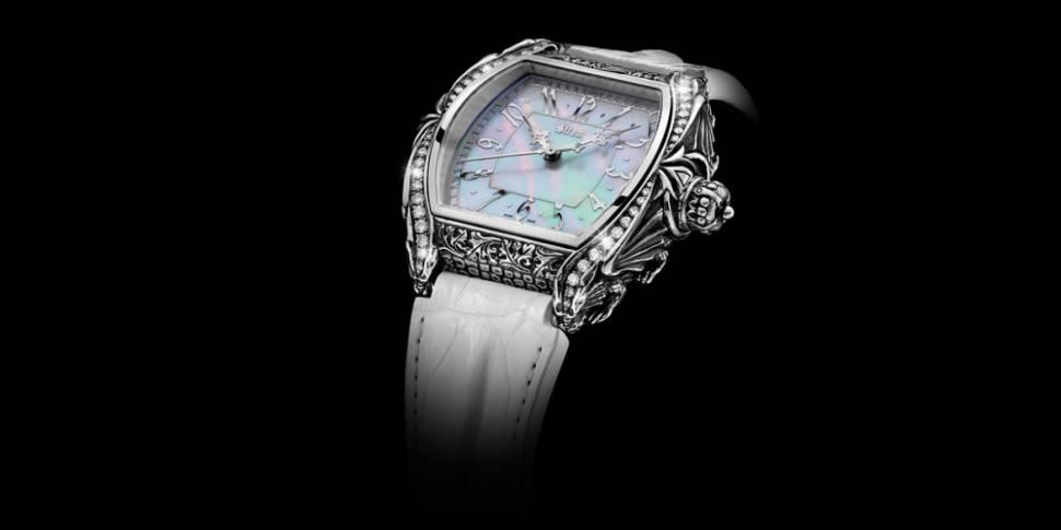 Agonium Draco Argentum Diamond Bezel